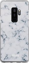 Samsung Galaxy S9 Plus Hoesje Transparant TPU Case - Classic Marble #ffffff