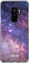 Samsung Galaxy S9 Plus Hoesje Transparant TPU Case - Galaxy Stars #ffffff