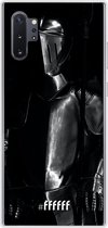 Samsung Galaxy Note 10 Plus Hoesje Transparant TPU Case - Plate Armour #ffffff