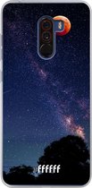 Xiaomi Pocophone F1 Hoesje Transparant TPU Case - Full Moon #ffffff
