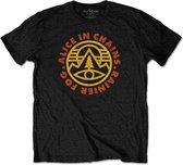 Alice In Chains Heren Tshirt -L- Pine Emblem Zwart