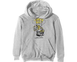 Green Day - Longview Doodle Hoodie/trui - XL - Wit