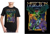 Mastodon - Space Owl Kinder T-shirt - Kids tm 10 jaar - Zwart