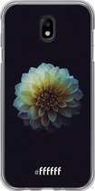 Samsung Galaxy J7 (2017) Hoesje Transparant TPU Case - Just a Perfect Flower #ffffff