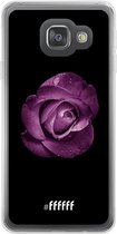 Samsung Galaxy A3 (2016) Hoesje Transparant TPU Case - Purple Rose #ffffff