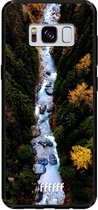 Samsung Galaxy S8 Hoesje TPU Case - Forest River #ffffff
