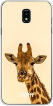 Samsung Galaxy J7 (2018) Hoesje Transparant TPU Case - Giraffe #ffffff