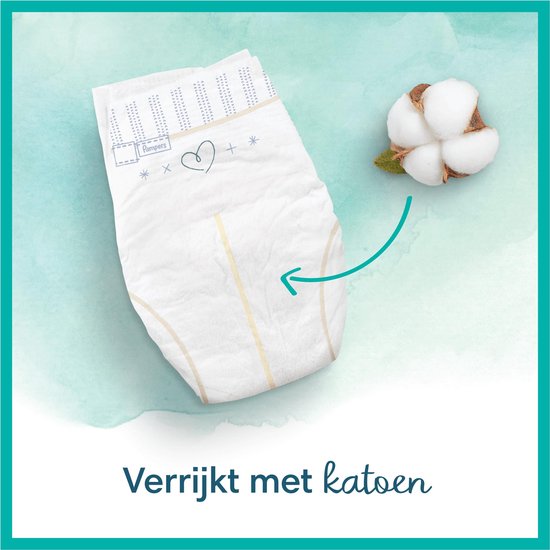 Bol Com Pampers Harmonie Pure Maat 2 4 8kg 172 Luiers