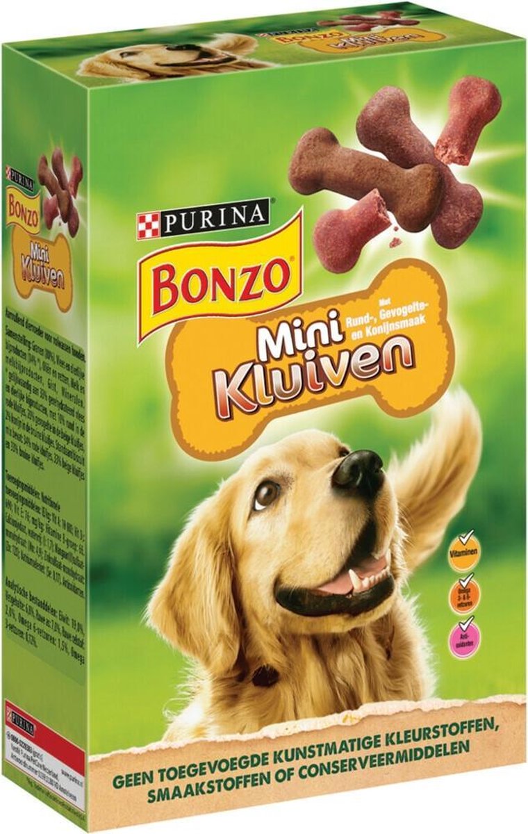 Bonzo Mini Kluiven Hondensnacks