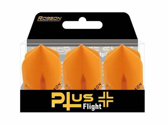 Bull's Robson Plus Flight Std. - Orange - Dart Flights van Bull's — afbeelding 3
