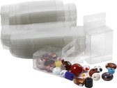 PET verpakkingsdozen - 42 x 54 x 26 mm - Transparant - 100 Dozen