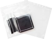 Grip Seal Sacs 20,5x20,5cm Crystal Clear PP 50 microns (100 pièces)