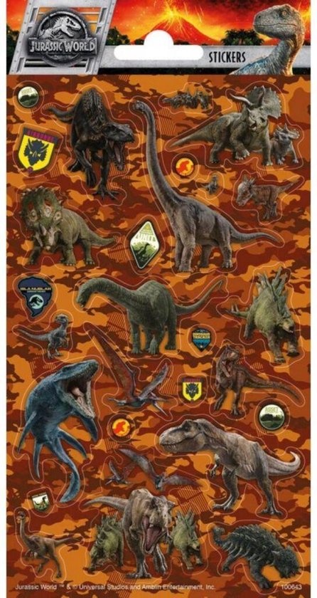 Afbeelding van het spel Jurassic World Stickers