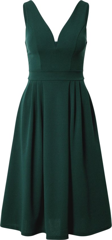 green emerald velvet dress Nela Dress