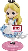 Disney Alice in Wonderland Alice Glitter Q Posket 14cm