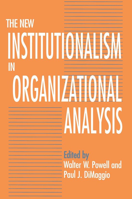 The New Institutionalism in Organizational Analysis - cover