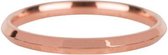 Ring Basic Hooked Rose Gold Steel