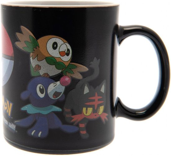 Mug Pokémon - Attrapez-les tous - Thermoréactif