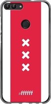 Huawei P Smart (2018) Hoesje Transparant TPU Case - AFC Ajax Amsterdam1 #ffffff