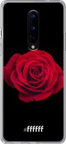OnePlus 8 Hoesje Transparant TPU Case - Radiant Rose #ffffff