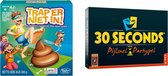 Spellenbundel - Bordspel - 2 Stuks - Trap Er Niet In & 30Seconds