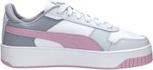 PUMA Carina Street Dames Sneakers - PUMA White-Grape Mist-PUMA Silver - Maat 41