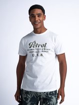 Petrol Industries - T-shirt Artwork pour hommes Sandcastle - Wit - Taille XXL