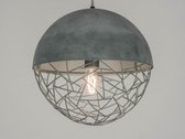 Lumidora Hanglamp 72869 - BARCELONA - E27 - Grijs - Betongrijs - Metaal - ⌀ 35 cm