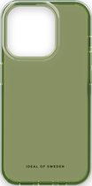 iDeal of Sweden Clear Case iPhone 15 Pro Khaki