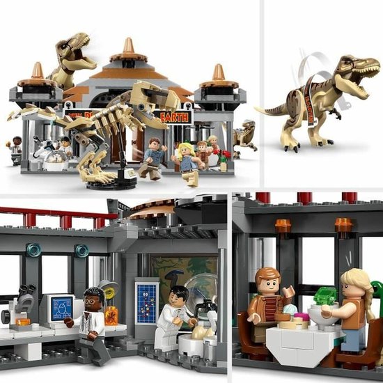 LEGO Jurassic - Centre d'accueil : T. rex et Raptor Attack 76961