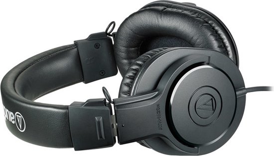 Audio-Technica ATH-M20x Draadloze Koptelefoon - Audio-Technica Dutch Branch - €67,00