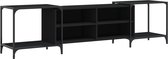 vidaXL-Tv-meubel-203x37x50-cm-bewerkt-hout-zwart