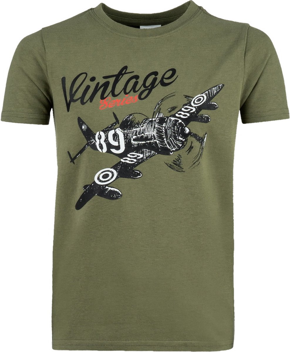 101 INC Kids t-shirt Aircraft Groen