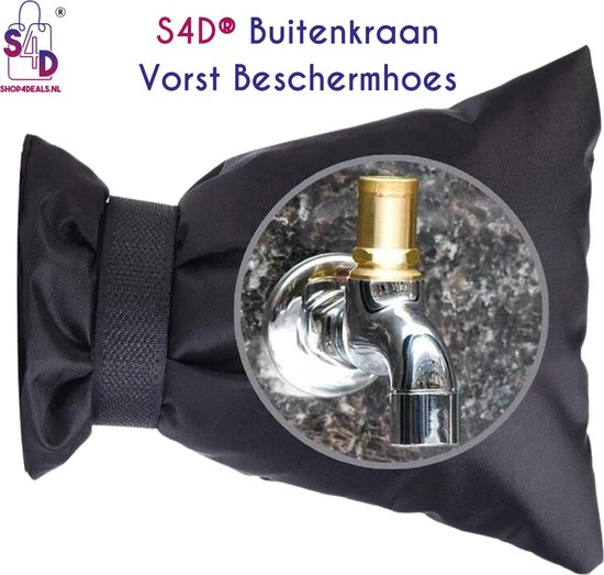 S4D® - Buitenkraan Vorst Beschermhoes - Vorstbeveiliging - Buitenkraan Hoes - Antivries – Vorst, Regen Wind en Sneeuw Bescherming - S4D®