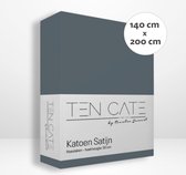 Drap-housse Ten Cate 100% Coton Satin - 140x200 - Bleu Foncé