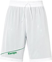 Kempa Reversible Short Kinderen - Groen / Wit | Maat: 152