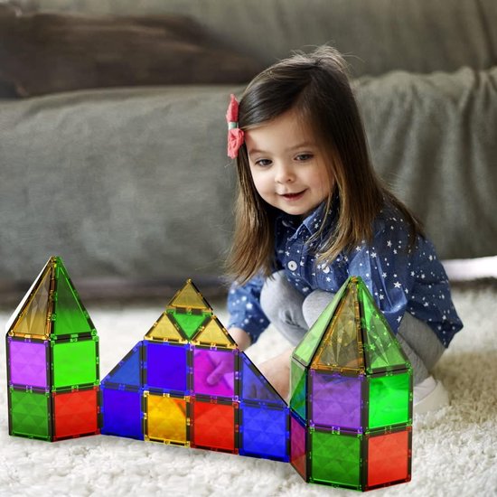 Magnetische tegels voor uren speelplezier voor jong en oud - Kev & Mee Kidsstore