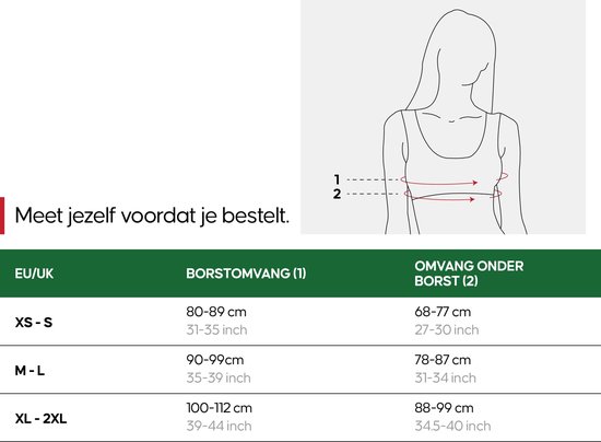 DANISH ENDURANCE Bralette en Cellulose de Bamboe pour Femme - Beige - XL/ XXL