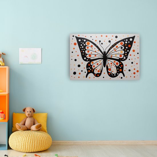 Floz Design Metalen Vlinder - Vlinderdecoratie Voor Aan De Muur Binnen Of Buiten Bruin Maat Groot