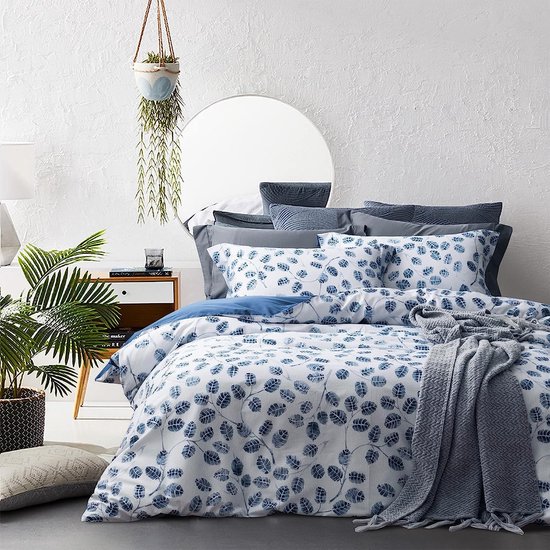 Beddengoed, 300 x 240 cm, perkal, 100% katoen, flanel, jadegroen, 3-delig