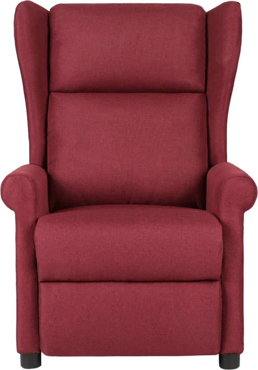 Haba Trading Massagestoel Wijnrood Stof - afbeelding 2