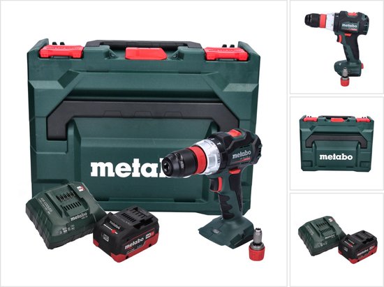 Metabo BS 18 LT BL Q accuboormachine 18 V 75 Nm borstelloos + 1x accu 5,5 Ah + oplader + metaBOX