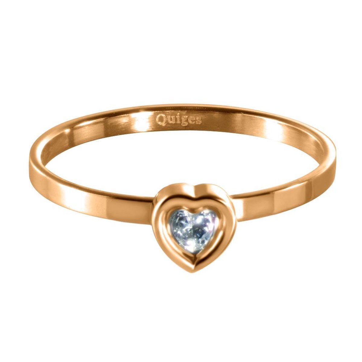 Quiges Dames Verbindingsring RVS Zilver 17mm voor Kettingen en Munthouders