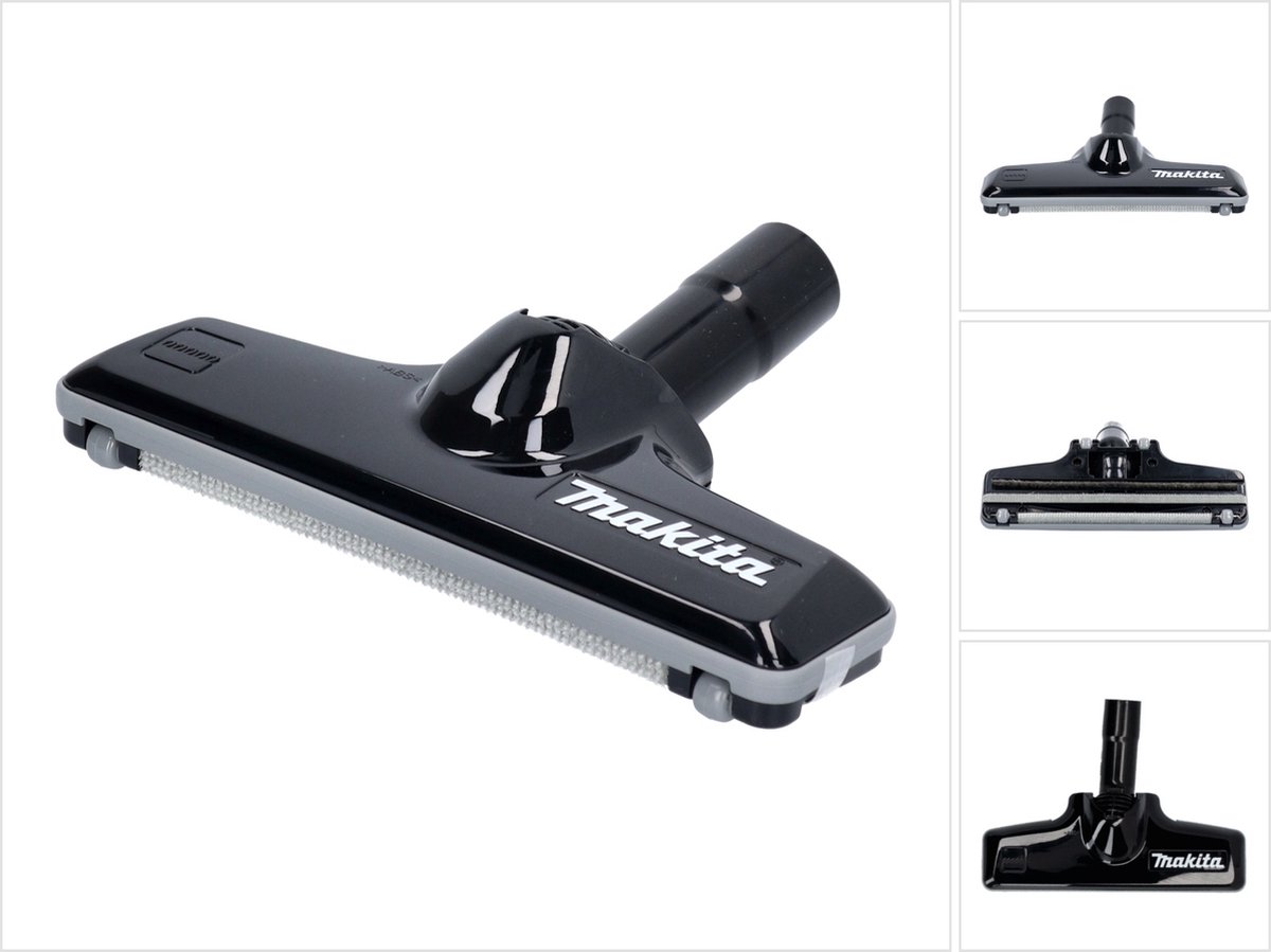 Makita 198529-9 Vloerzuigmond Tapijt - Zwart