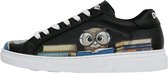 DOGO Ace Dames Sneakers - The Wise Owl BLACK 36