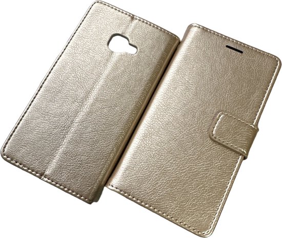 Étui Bookcase portefeuille + paquet de 2 Glas Adapté à : Samsung Galaxy Xcover 4 / 4S - Or