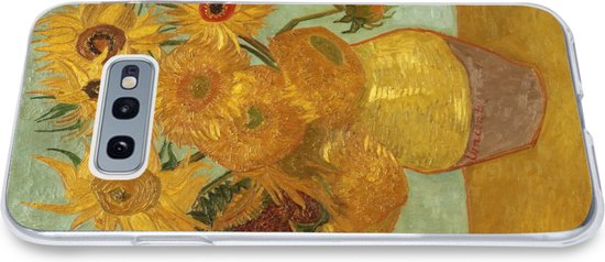 Coque Samsung Galaxy S10e - Tournesols - Vincent van Gogh - Coque de téléphone en Siliconen