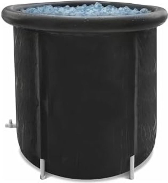 Zitbad Bath Bucket Bad Bucket 70x80cm Zwart bol