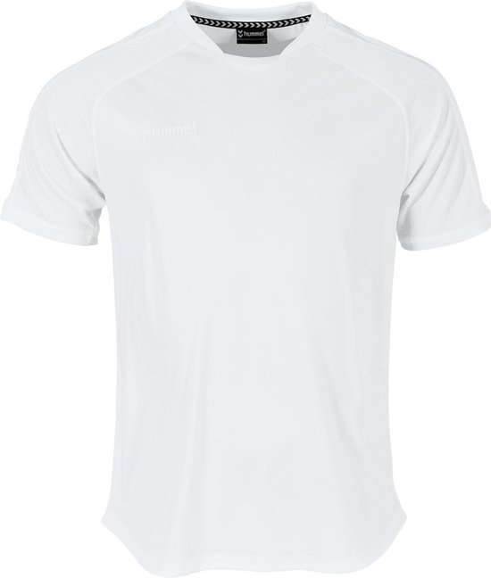 Hummel Tulsa T-Shirt Heren - Wit | Maat: L