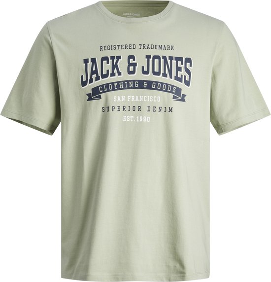 JACK&JONES JUNIOR JJELOGO TEE SS O-NECK 2 COL SS24 SN MNI Jongens T-shirt - Maat 116